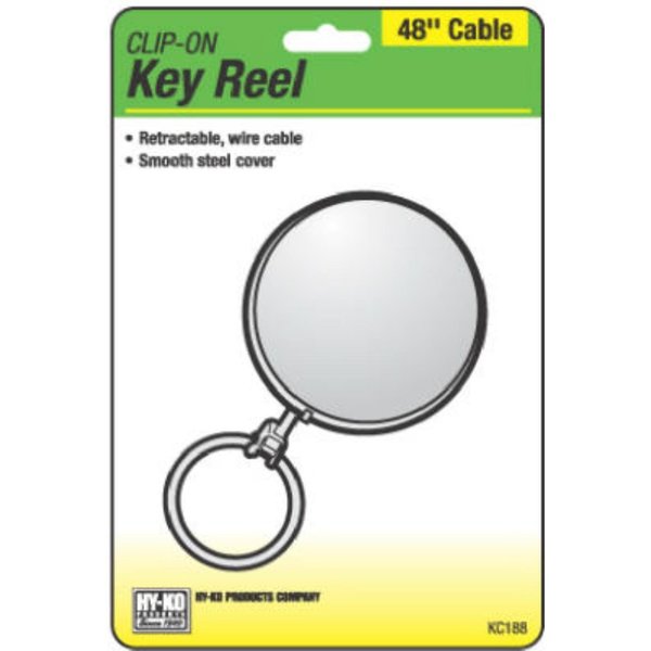 Hy-Ko Key Reel Chrome 48In KC188